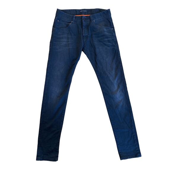 ARI - Men's New Straight Denim Jeans in Faded Black
